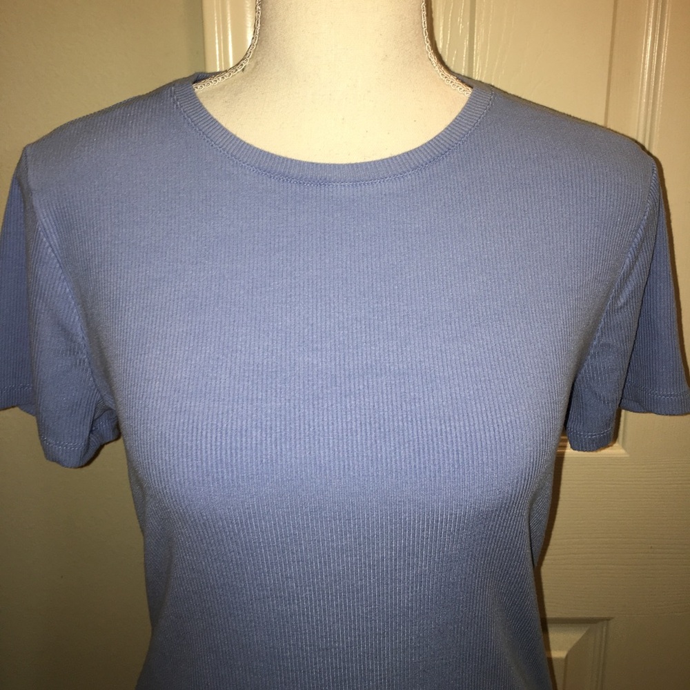 NINE WEST Ribbed Tee - Picture 2 of 9